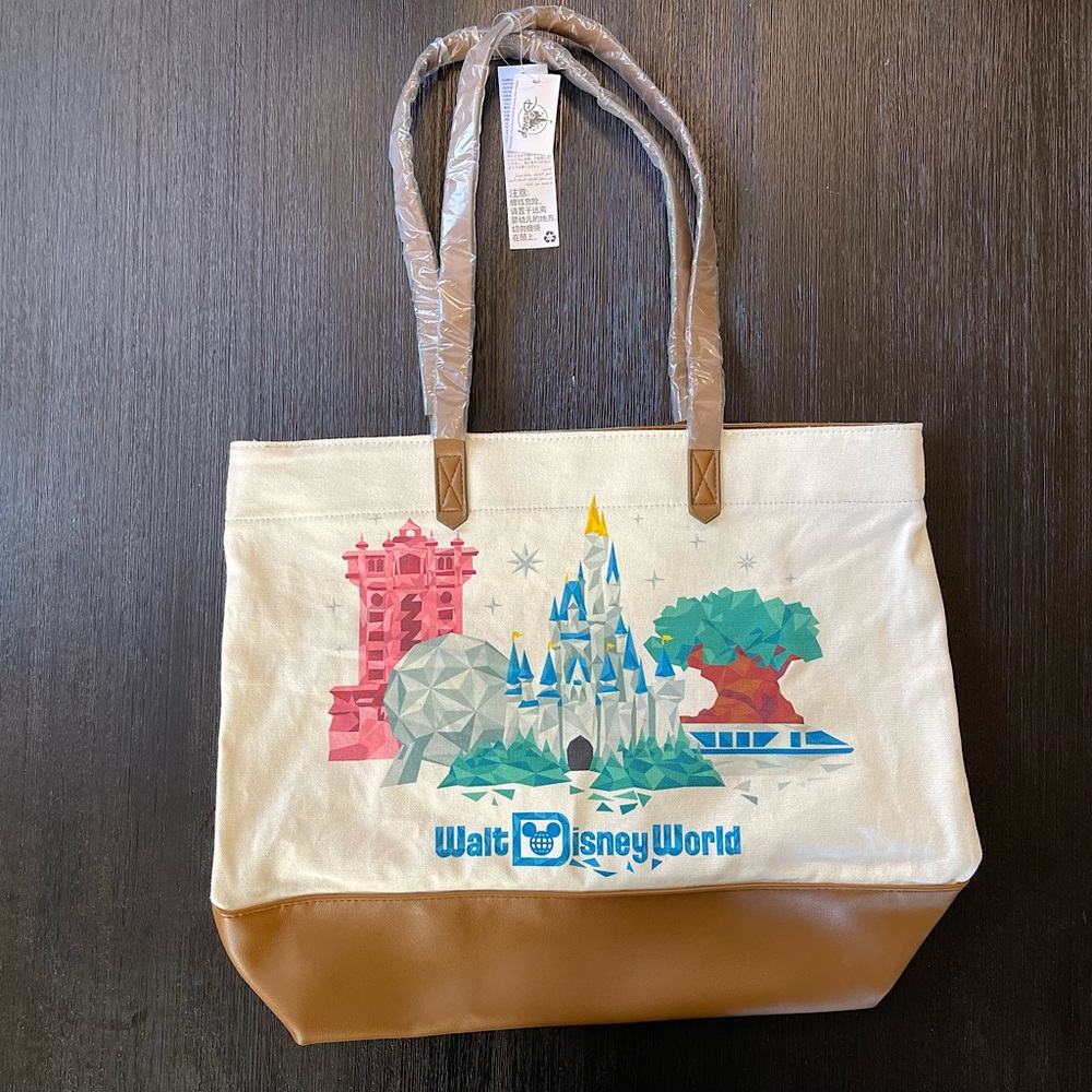Disney World Starbucks Canvas Tote